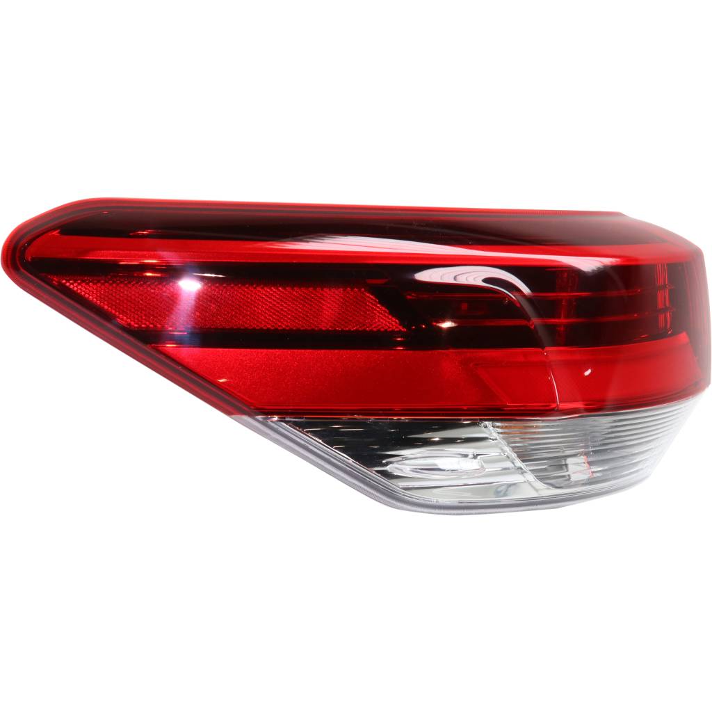 TOYOTA HIGHLANDER TAIL LAMP ASSY LEFT (Driver Side) OUTER (CLEAR LENS)**CAPA** OEM#815600E161 2018-2019 PL#TO2804143C