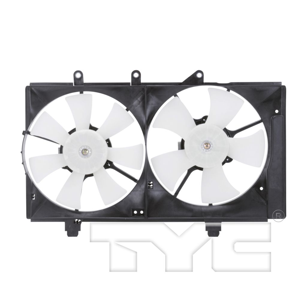 DODGE NEON/SX 2.0 RADIATOR & A/C FAN ASSY (2.0L)(DUAL FAN TYPE) OEM#5019210AA-PFM 2004-2005 PL#CH3115137