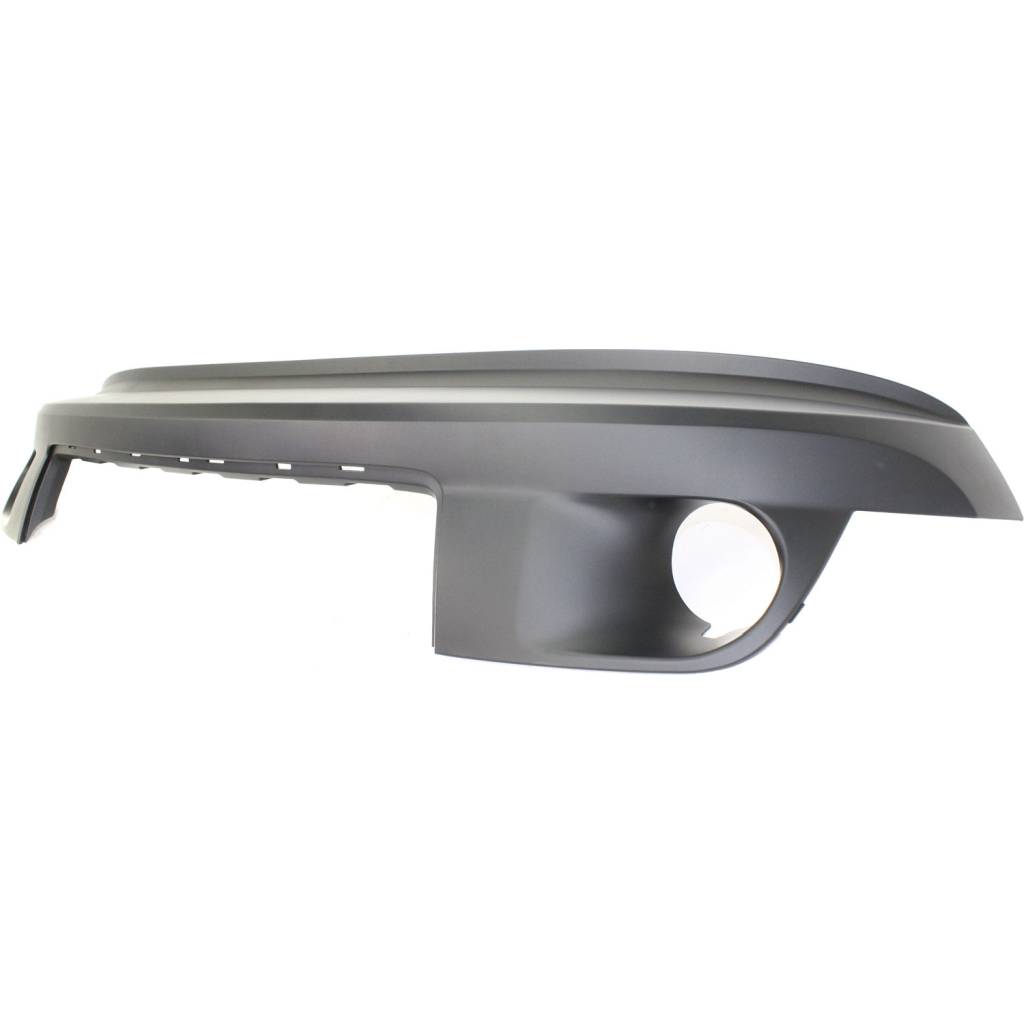 JEEPVEHICLE GRAND CHEROKEE FRONT BUMPER AIR DAM W/MLDG HOLE (OVERLAND) OEM#68033816AB 2008-2009 PL#CH1090132