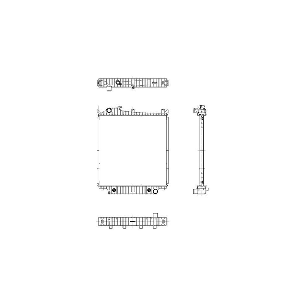 FORD TRUCKS & VANS EXPLORER SPORT TRAC (PICKUP) RADIATOR OEM#8L2Z8005A 2007-2010 PL#FO3010281