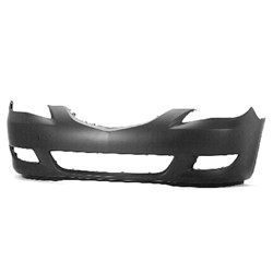 MAZDA MAZDA3 FRONT BUMPER COVER PRIMED (SD-STD)(WO/BUILT IN FOG LAMP TRIM) OEM#BNYP5003XEBB 2004-2006 PL#MA1000196