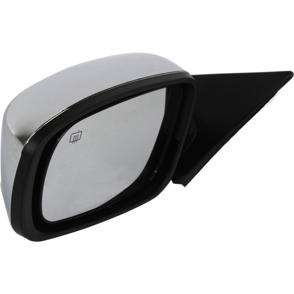 CHRYSLER 200 CONV DOOR MIRROR LEFT (Driver Side) PWR HTD CHROME OEM#68088123AC-PFM 2011-2014 PL#CH1320336