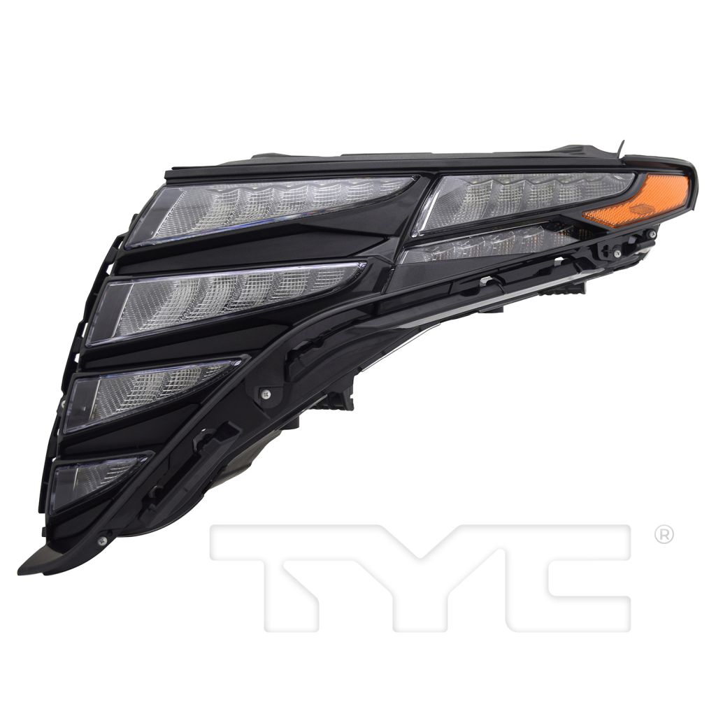 HYUNDAI TUCSON DAYTIME RUNNING LAMP ASSY LEFT (Driver Side) BLACK TRIM (LED)(SE/SEL MDL)(USA)**CAPA** OEM#92207CW010 2022-2024 PL#HY2562114C