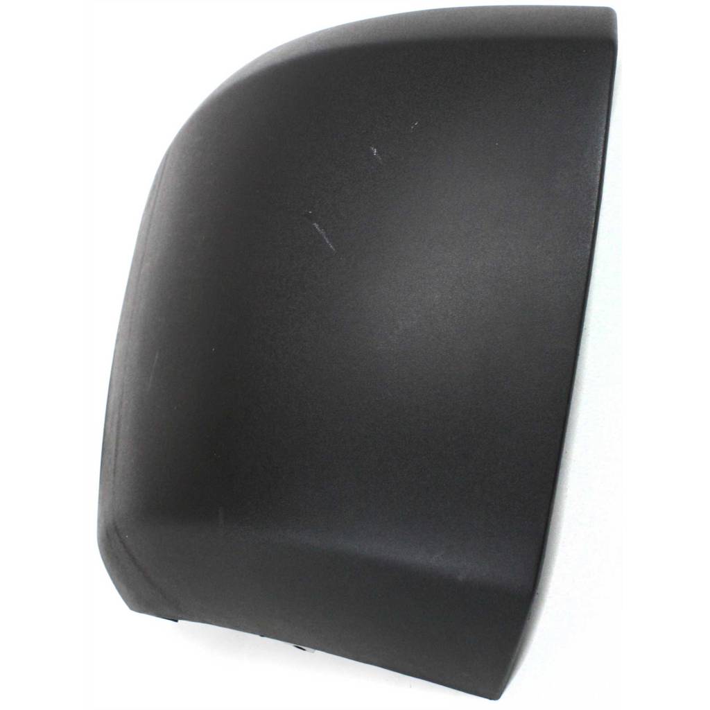 GM TRUCKS & VANS SILVERADO/PU 1500 (CHEVY) FRONT BUMPER END RIGHT (Passenger Side) TEXT BLACK (WO/FOG)**CAPA** OEM#15838398 2007-2013 PL#GM1005146C