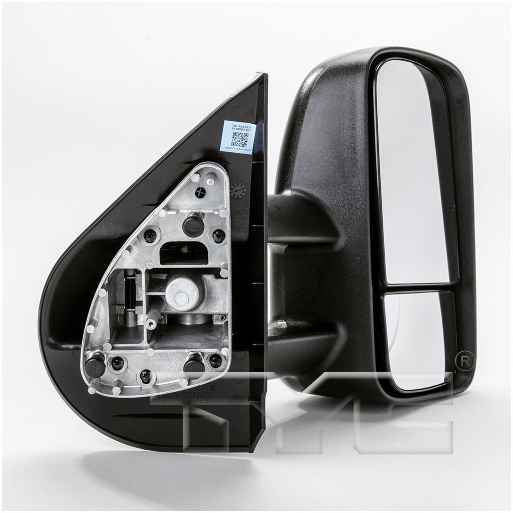 GM TRUCKS & VANS SILVERADO/PU 2500/3500 (CHEVY) DOOR MIRROR RIGHT (Passenger Side) MANUAL (DUAL ARM) OEM#20862095 2011-2014 PL#GM1321337