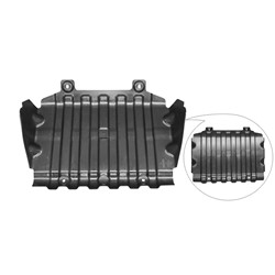 GM TRUCKS & VANS SUBURBAN (CHEVY) FRONT SPLASH SHIELD (LOWER ENG CVR)**CAPA** OEM#22781371 2007-2014 PL#GM1228139C