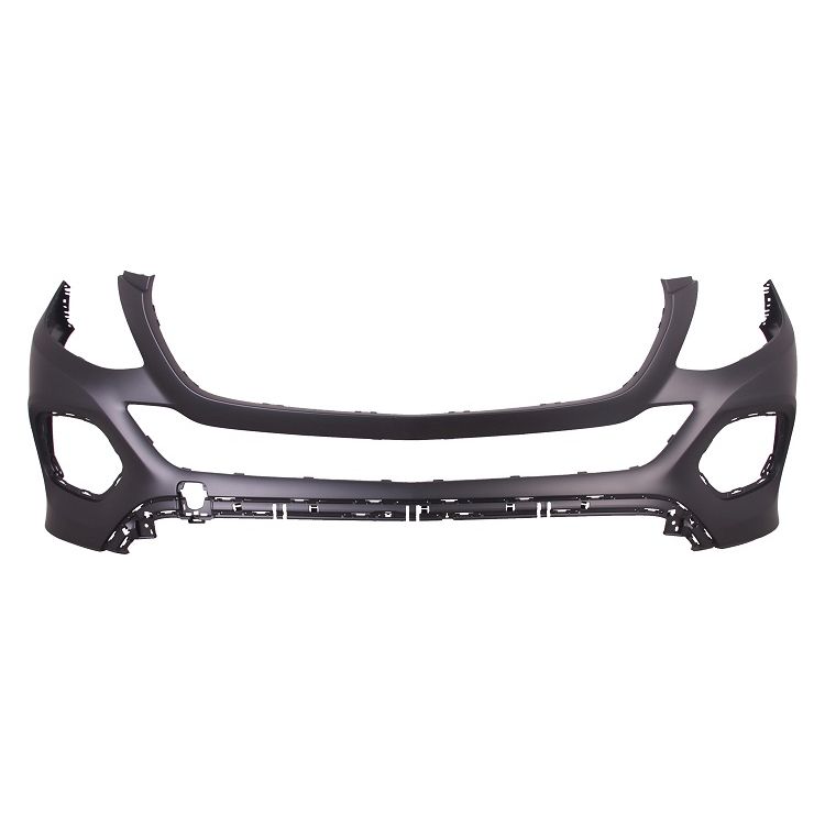 MERCEDES-BENZ GLE-CLASS SUV PLUG-IN (166) FRONT BUMPER COVER PRIMED (WO/SPORT PKG)(WO/ACTIVE PK ASSIST) OEM#16688591259999 2016-2019 PL#MB1000495