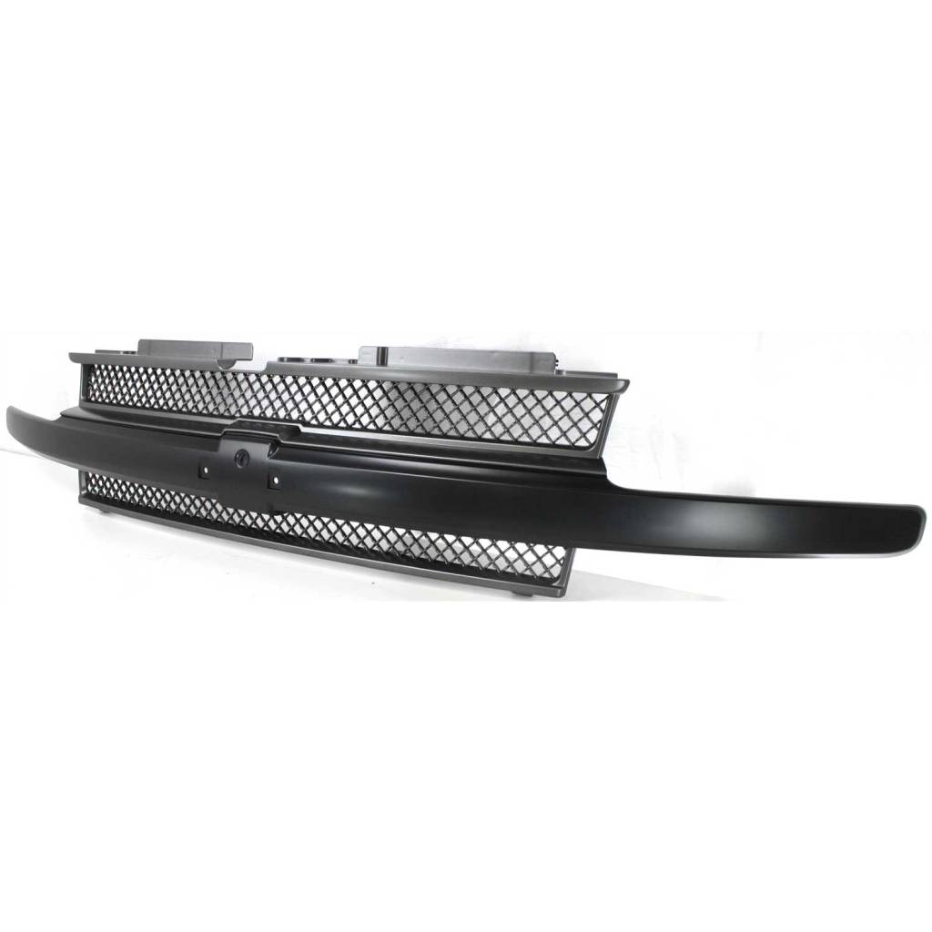 GM TRUCKS & VANS TRAILBLAZER GRILLE(W/BLK MLDG)(W/O HEAD/LAMP WASHERS) OEM#10358121 2002-2005 PL#GM1200470
