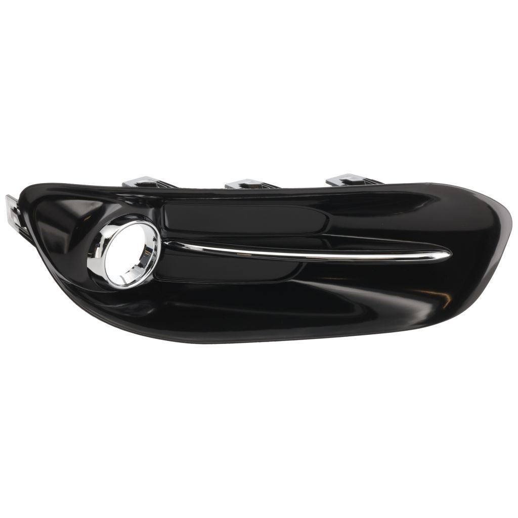 DODGE DART FOG LAMP COVER LEFT (Driver Side) BLACK W/CHR MOLDING (W/FOG) **CAPA** OEM#68163975AB 2013-2016 PL#CH1038140C