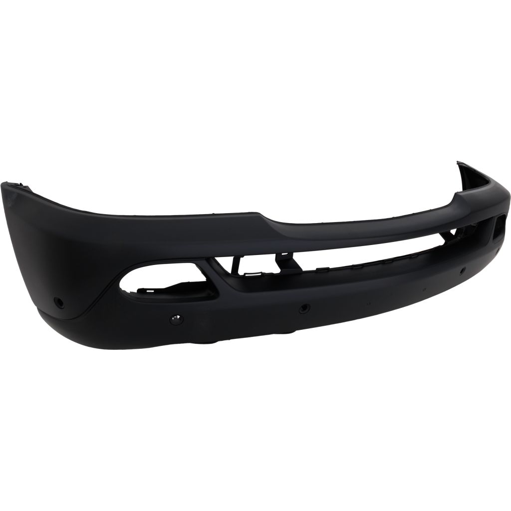 MERCEDES-BENZ ML-CLASS (163) FRONT BUMPER COVER PRIMED (W/RECT FOG)(W/PARK)(W/O WASHER) OEM#1638804770 2002-2005 PL#MB1000164