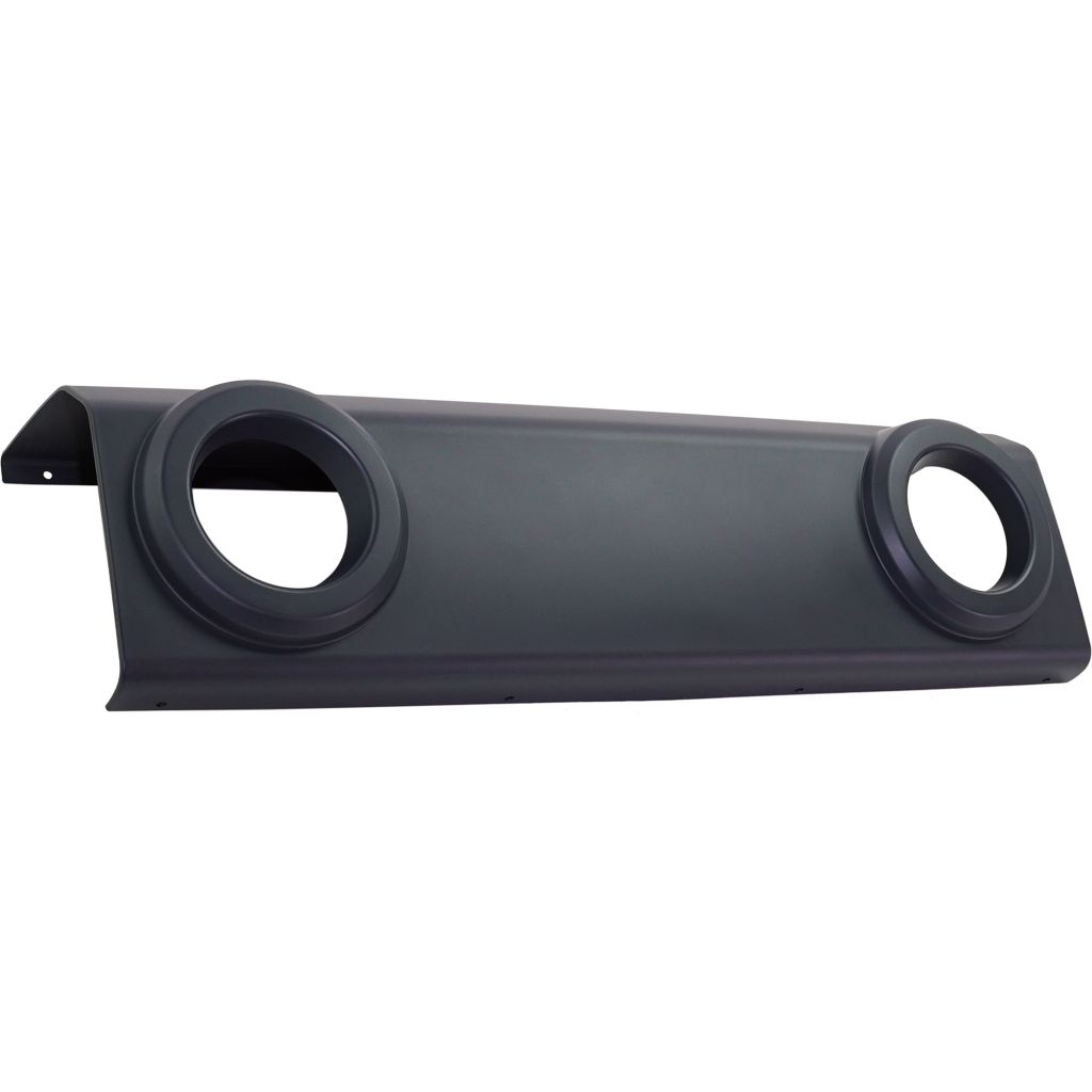 JEEPVEHICLE WRANGLER (JK) FRONT BUMPER CENTER COVER PAD PTM (FOR STD BMP W/FOG)**CAPA** OEM#1ML27TZZAA 2007-2018 PL#CH1044115C
