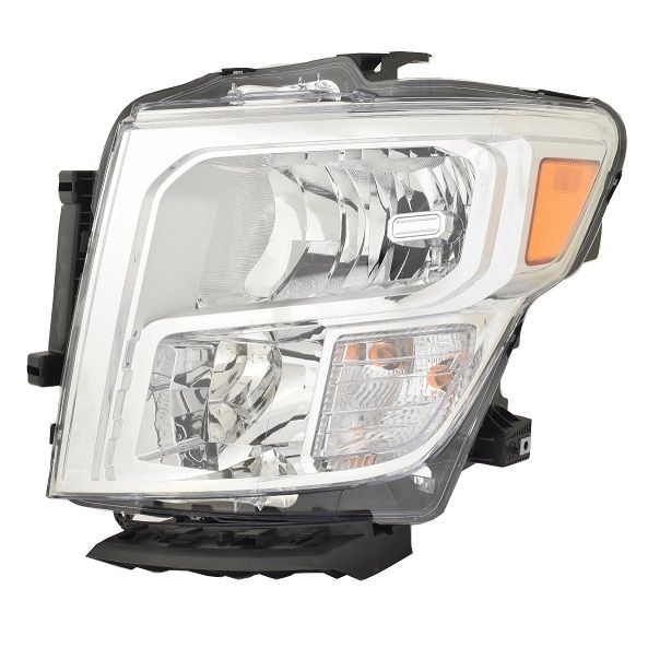 NISSAN TITAN XD HEAD LAMP ASSY LEFT (Driver Side) (HALOGEN)(S/SV MDL) OEM#260609FV1A 2020-2024 PL#NI2502280
