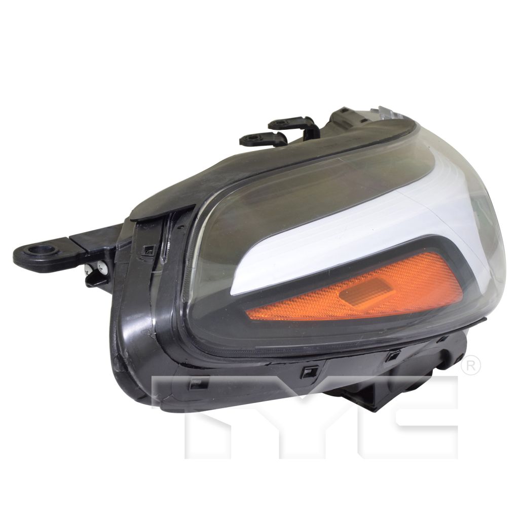 KIA FORTE5 HATCHBACK HEAD LAMP ASSEMBLY RIGHT (Passenger Side) (HALOGEN)(WO/LED POSITION LAMP) OEM#92102B0700 2017-2018 PL#KI2503201