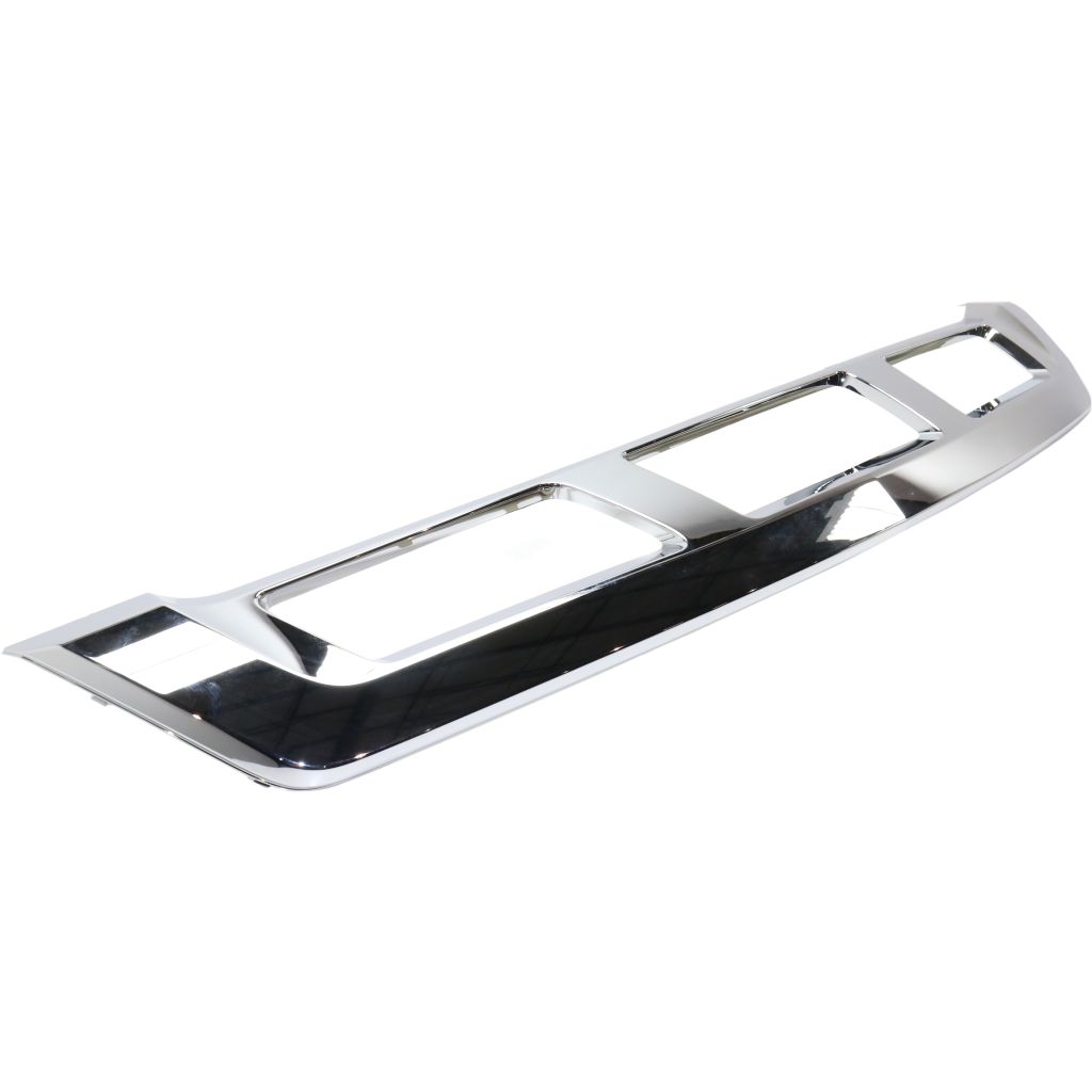 MERCEDES-BENZ GL-CLASS (166) FRONT BUMPER LOWER MOLDING CHROME (WO/SPORT) OEM#1668852825 2013-2016 PL#MB1044128