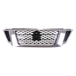 NISSAN ARMADA GRILLE BLACK/CHROME (W/CAMERA) OEM#623105ZW0B 2017-2020 PL#NI1200287