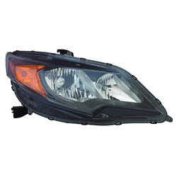 HONDA CIVIC COUPE HEAD LAMP ASSEMBLY RIGHT (Passenger Side) **CAPA** OEM#33100TS8A51 2014-2015 PL#HO2503163C