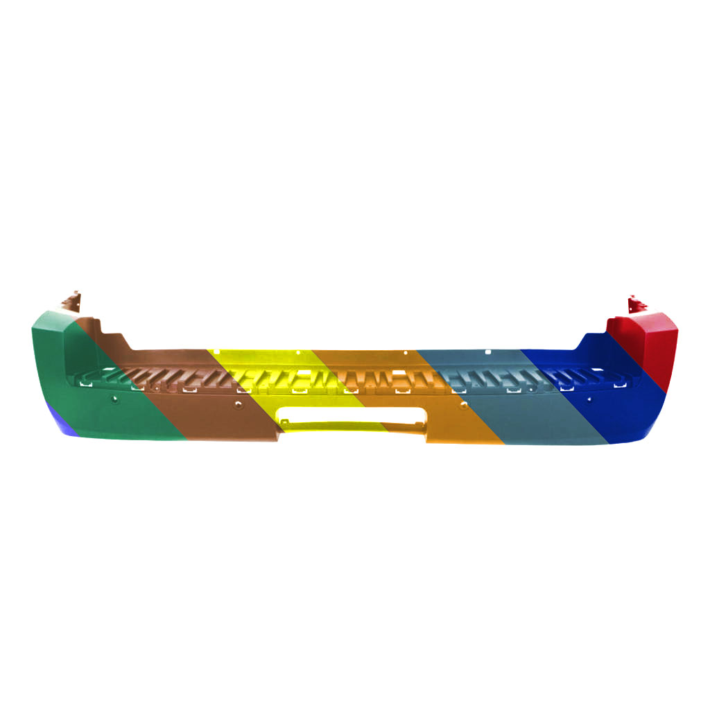 GM TRUCKS & VANS TAHOE HYBRID (CHEVY) REAR BUMPER COVER PRM OEM#20951795 2008-2013 PL#GM1100833