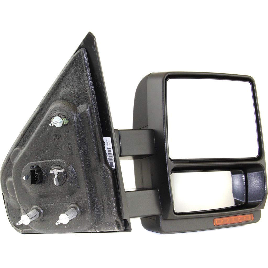 FORD TRUCKS & VANS FORD/PU (F150)(EXC SVT RAPTOR) DOOR MIRROR RIGHT (Passenger Side) PWR/HTD/SIGNAL/PUDDLE/MEMORY/M-FOLD (BLK)(DUAL ARM) OEM#BL3Z17682DA 2011-2012 PL#FO1321389