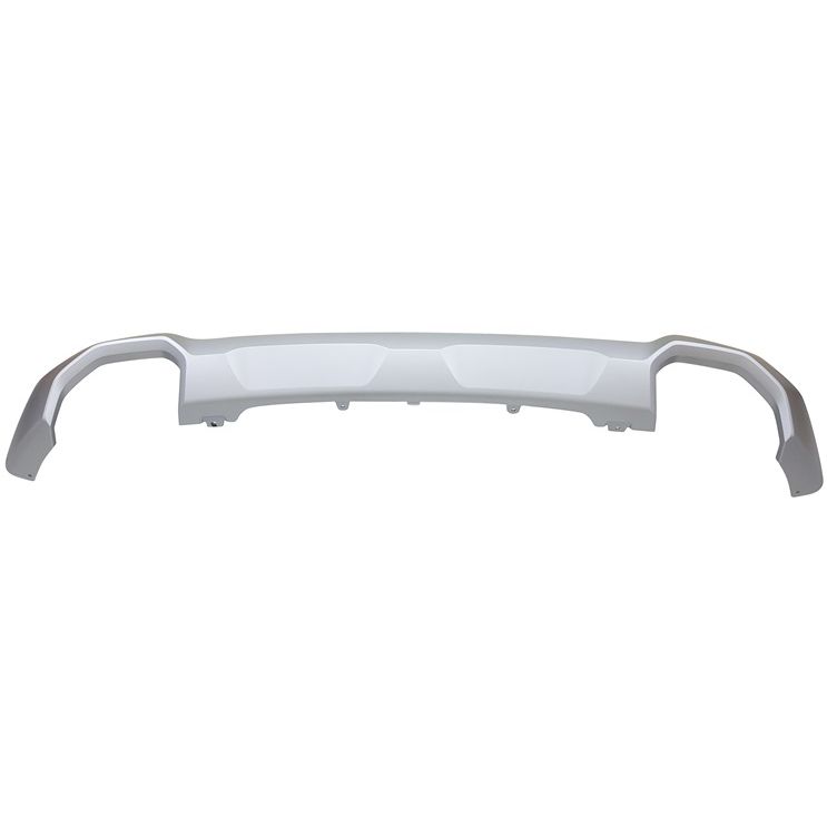 BMW BMW X3 REAR BUMPER LOWER VALANCE SILVER (WO/TRAIL HITCH)(30i WO/M SPORT) OEM#51129451100 2022-2024 PL#BM1195178
