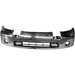 NISSAN NV1500/2500/3500 FRONT BUMPER CHROME (W/ FOG)(W/ SENSOR)(STEEL) OEM#620221PA2C 2012-2021 PL#NI1002147