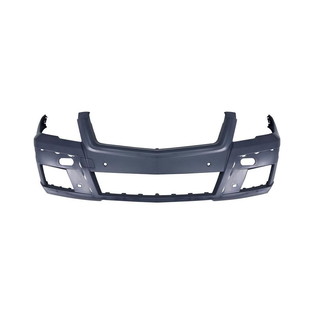 MERCEDES-BENZ GLK-CLASS (204) FRONT BUMPER COVER PRIMED (WO/WASHER)(W/ SENSOR)(BASE W/ OFFROAD PKG) OEM#2048804640 2010-2012 PL#MB1000337