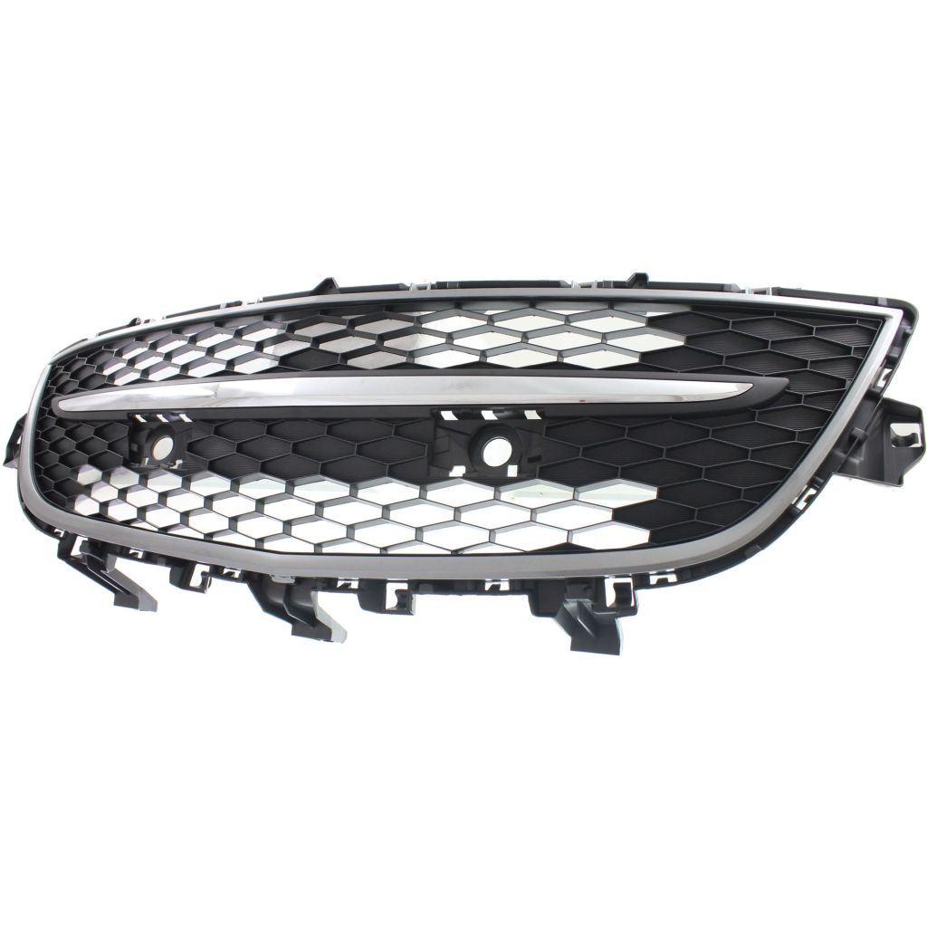 MAZDA CX-9 FRONT BUMPER GRILLE ASSEMBLY CHR/BLK OEM#TE69501T0A 2010-2012 PL#MA1036119