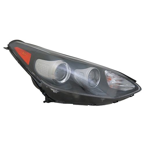 KIA SPORTAGE HEAD LAMP ASSY RIGHT (Passenger Side) (HALOGEN W/LED DRL)(AWD) OEM#92102D9141 2017-2022 PL#KI2503199