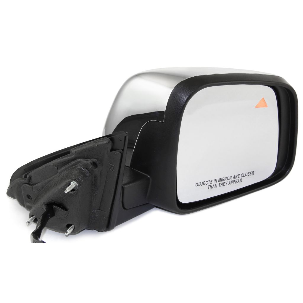 JEEP GRAND CHEROKEE DOOR MIRROR RIGHT (Passenger Side) PWR/HTD/SIGNAL/MEMORY/BLIND DETECT/M-FOLD (CHROME CVR)(WO/AUTO DIM) OEM#68236930AF 2014-2021 PL#CH1321359