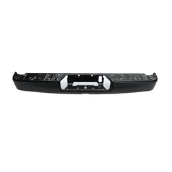 NISSAN(DATSUN) TITAN REAR STEP BUMPER FACE BAR BLACK (WO/SENSOR)(WO/LOWER COVER)(WO/BSD) **CAPA** OEM#85030EZ50A 2017-2019 PL#NI1102163C