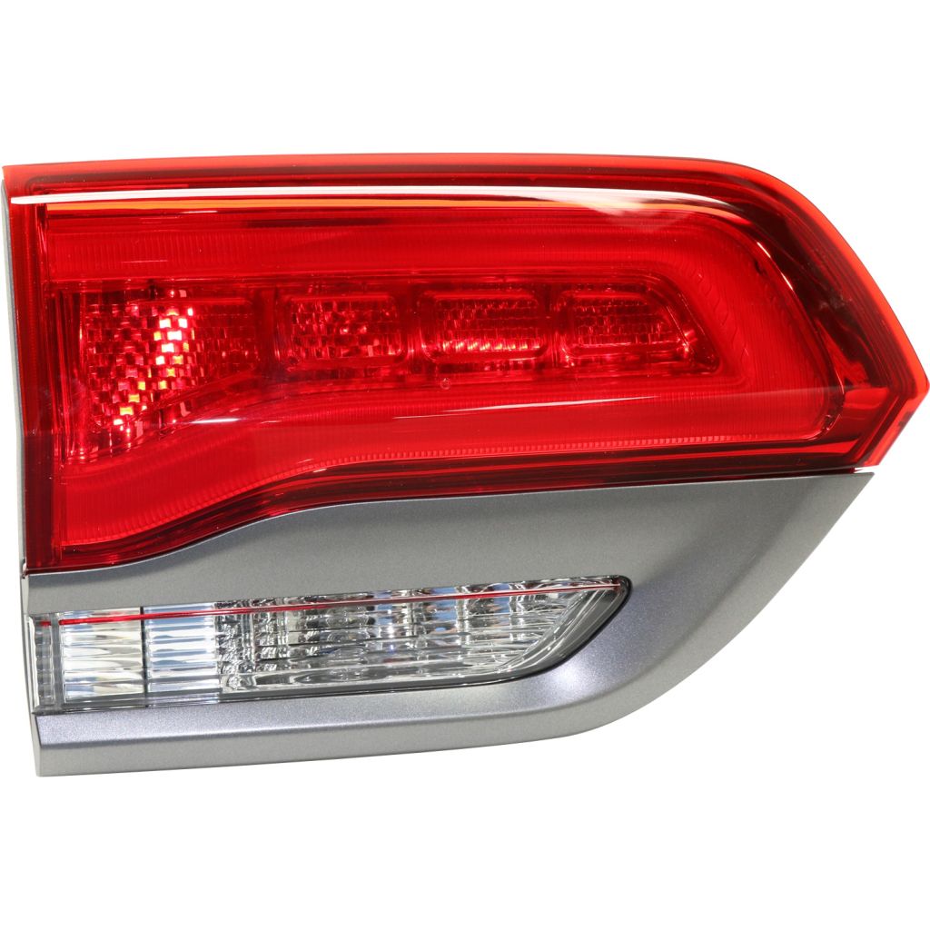 JEEP GRAND CHEROKEE BACK-UP LAMP ASSEMBLY LEFT (Driver Side) GRAY INSERT **CAPA** OEM#68236107AB 2014-2021 PL#CH2802109C