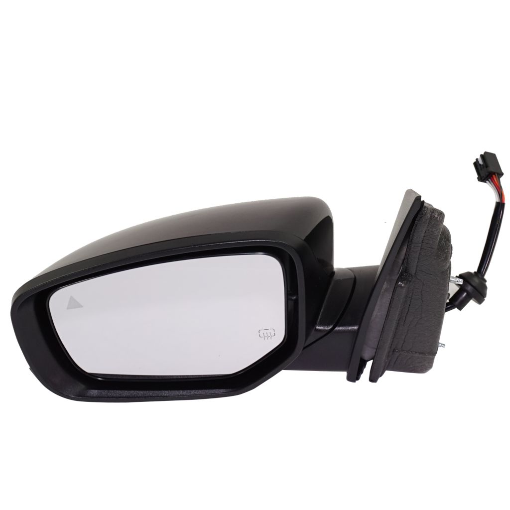 DODGE DART DOOR MIRROR LEFT (Driver Side) PWR/HTD/SIGNAL/PUDDL (W/BSD)(PTM) OEM#6AC771X8AA 2016 PL#CH1320470
