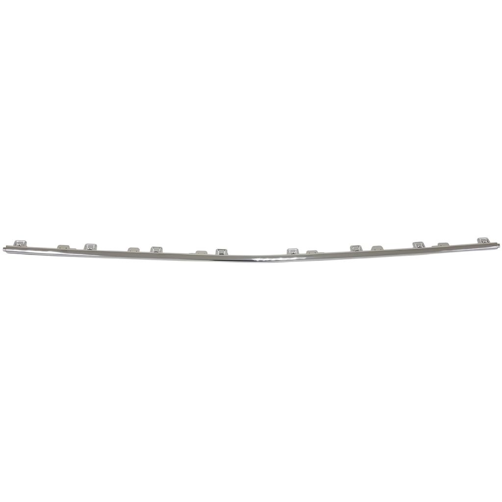 MERCEDES-BENZ C-CLASS SEDAN FRONT BUMPER LOWER CENTER MLDG CHROME (C300 W/AMG) OEM#2068855702 2022-2024 PL#MB1044177