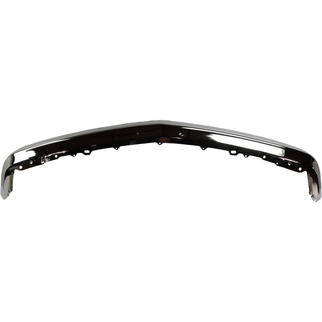 GM TRUCKS & VANS TAHOE (CHEVY) (HEAD/LAMP & C/L 2pcs Design ) FRONT BUMPER CHROME WRS (W/O AIR INTAKE) OEM#15574111 1995-2000 PL#GM1002802