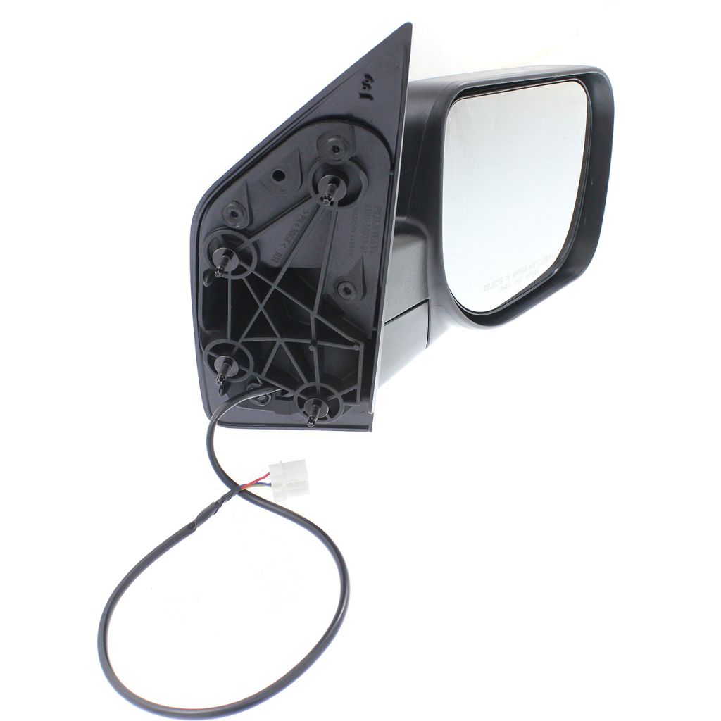 NISSAN(DATSUN) TITAN DOOR MIRROR RIGHT (Passenger Side) PWR/N-HTD (CHROME CVR)(W/O DUAL ARM) OEM#96301ZR20A 2011-2015 PL#NI1321249