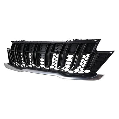KIA CARNIVAL GRILLE BLACK W/SATIN-CHROME LOWER MLDG (LX/EX) **CAPA** OEM#86350R0000 2022-2024 PL#KI1200265C