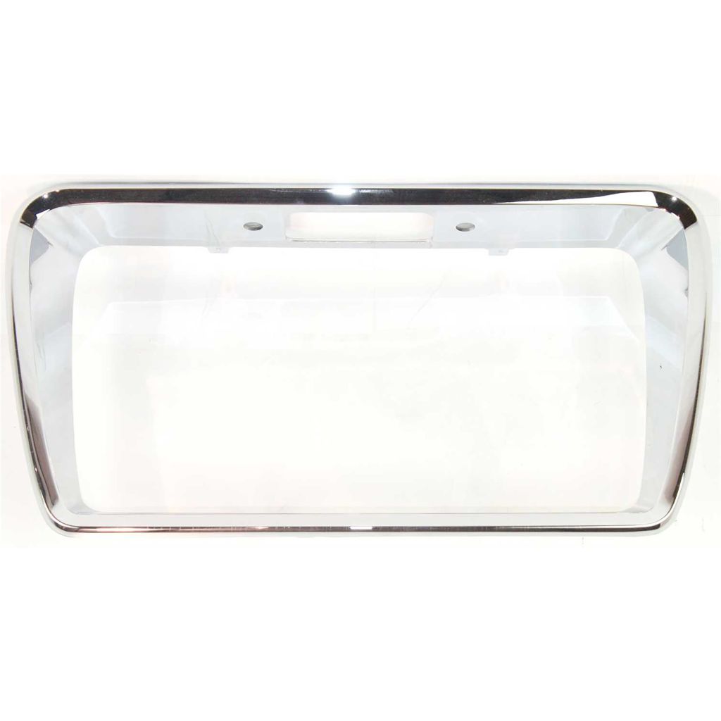 CHEVROLET MALIBU SEDAN REAR LICENSE PLATE CHROME FRAME (EXC 11-12 LS MDL) OEM#15831264 2008-2012 PL#GM1168100