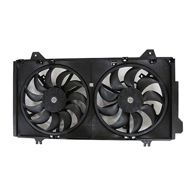 MAZDA MAZDA3 RADIATOR & A/C FAN ASSEMBLY (DUAL FAN)(MEXICO) OEM#PEAR15025 2014-2018 PL#MA3115165
