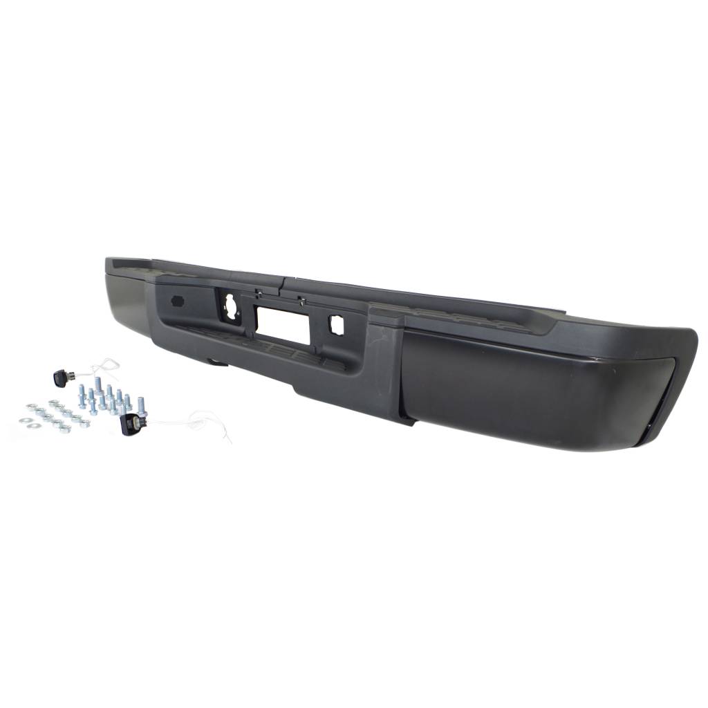 GM TRUCKS & VANS SIERRA/PU 2500/3500 (GMC) STEP BUMPER ASSEMBLY BLK(SINGLE REAR WHEEL) (WO/SENSOR) OEM#PERFORMANCE 2007-2010 PL#GM1103160