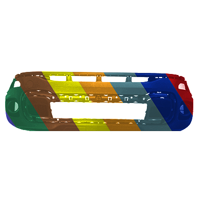 JEEPVEHICLE RENEGADE FRONT BUMPER LOWER COVER TXT (TRAILHAWK)(WO/TOW HOOKS CUTOUT) OEM#5XB57LXHAA 2015-2018 PL#CH1015123