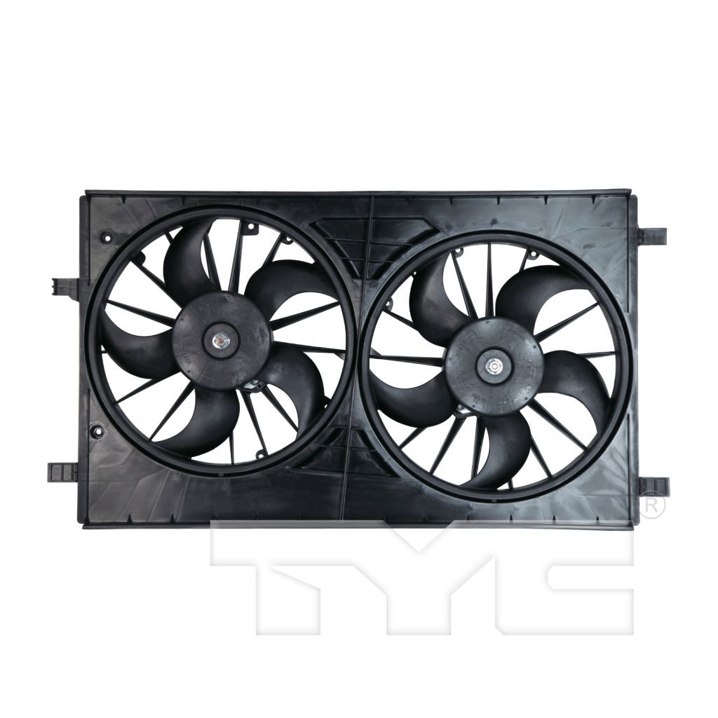 CHRYSLER 200 SEDAN RADIATOR & A/C FAN ASSY (DUAL FAN) OEM#68031872AA-PFM 2011-2014 PL#CH3115163