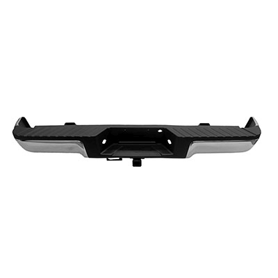 FORD TRUCKS & VANS FORD/PU (F150)(EXC SVT RAPTOR) REAR STEP BMP ASSY CHROME (WO/SENSOR)(W/BASE TOW HITCH)(STYLESIDE) OEM#9L3Z17906A-PFM 2009-2014 PL#FO1103162