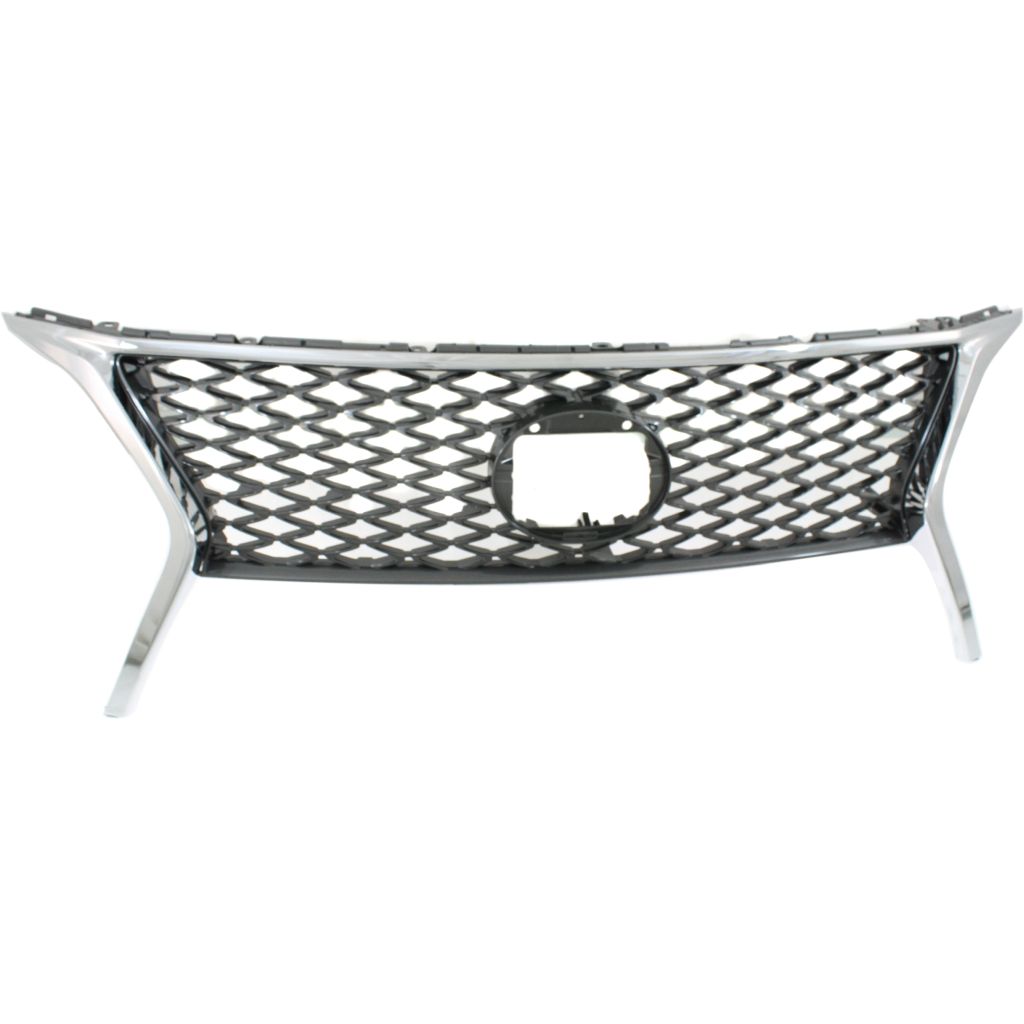 LEXUS RX 350 GRILLE ASSEMBLY CHR/BLK (F SPORT) OEM#531010E150 2013-2015 PL#LX1200178