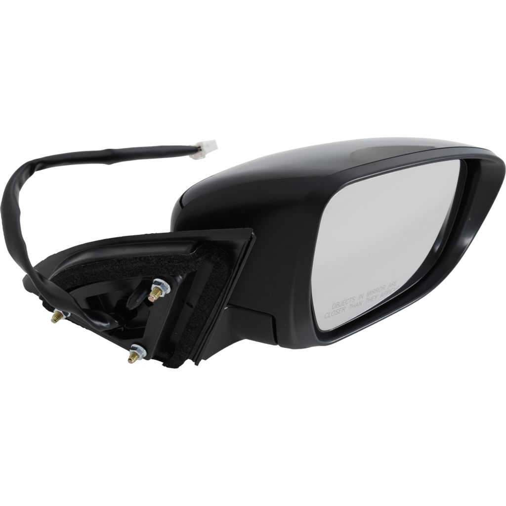 NISSAN ROGUE SPORT (2.0L) DOOR MIRROR RIGHT (Passenger Side) PWR/HTD/SIGNAL/CAMERA (BLACK CVR) OEM#963016MA2B-PFM 2017-2021 PL#NI1321302