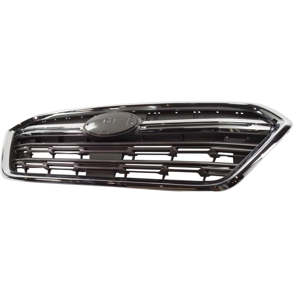 SUBARU OUTBACK GRILLE ASSY PTD-SILVER (WO/50th Edition)(W/CHROME TRIM) OEM#91121AL17B 2018-2019 PL#SU1200172