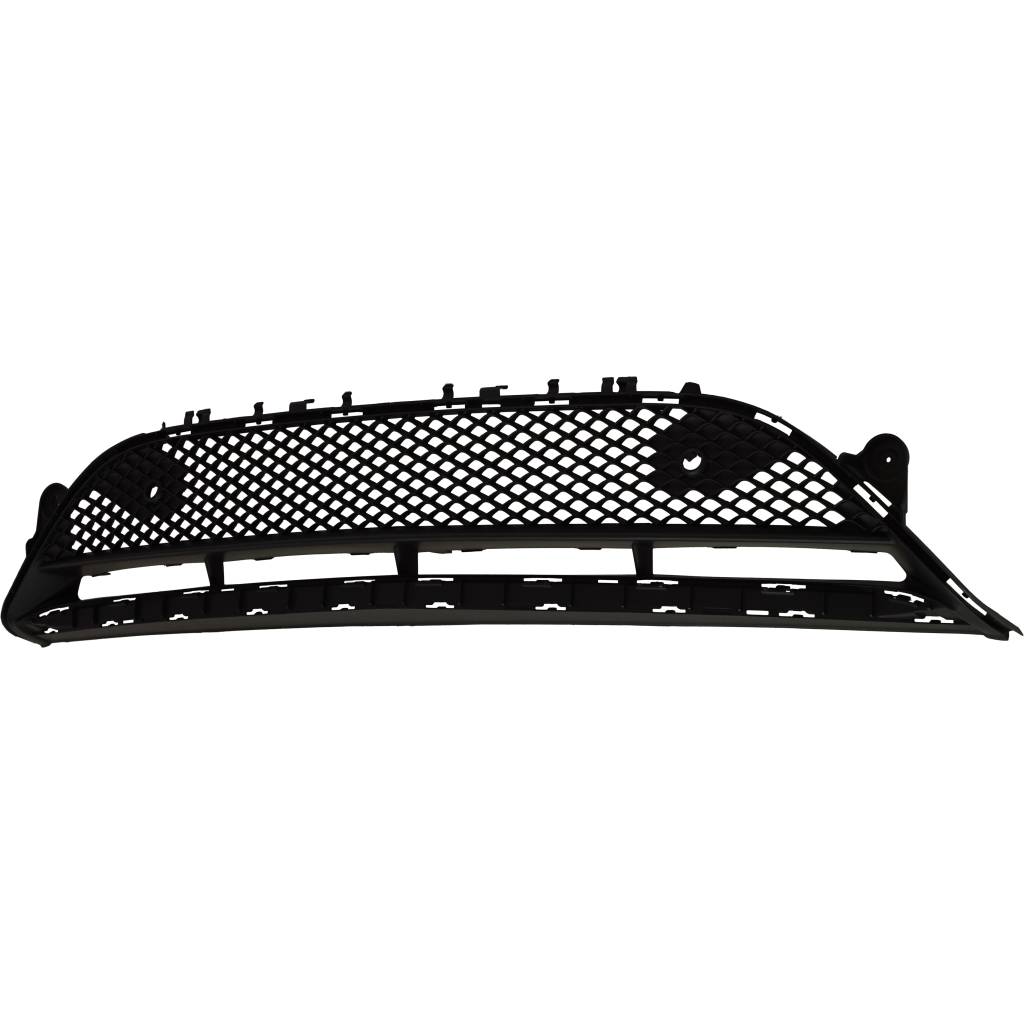 MERCEDES-BENZ E-CLASS WAGON (213) FRONT BUMPER GRILLE CENTER MAT-DARK GRAY (WO/LUXURY PKG) OEM#2138856900 2017-2020 PL#MB1036156