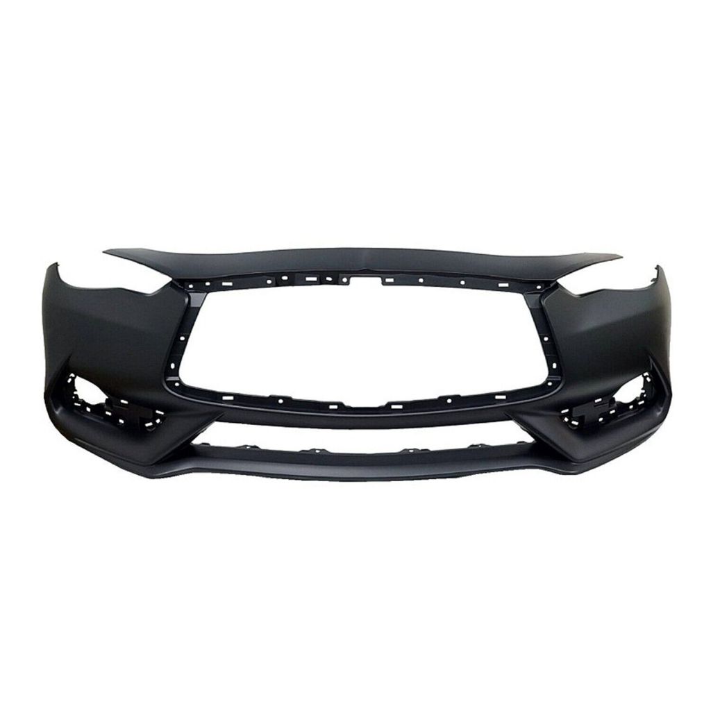 INFINITI Q60 FRONT BUMPER COVER PRIMED (WO/SENSOR) **CAPA** OEM#620225CA0H 2017-2022 PL#IN1000275C