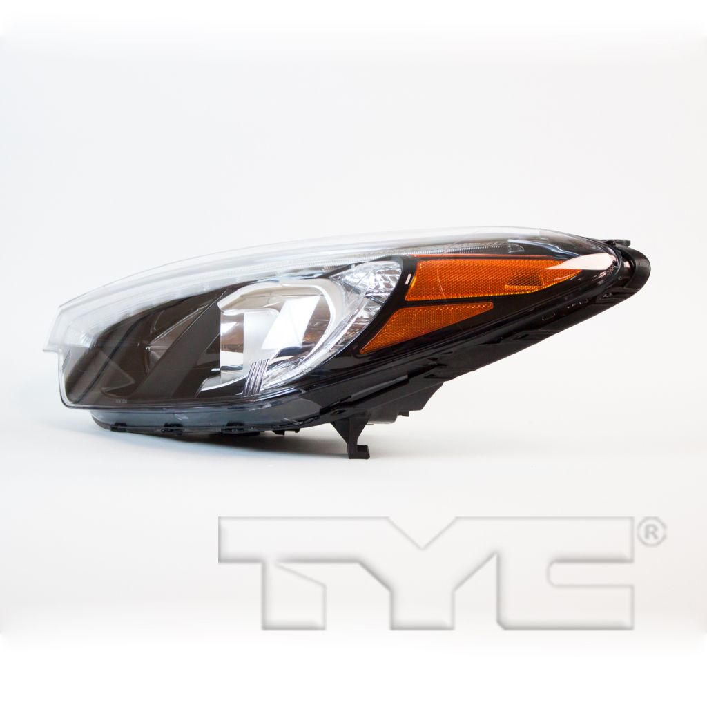 KIA FORTE SEDAN HEAD LAMP ASSEMBLY LEFT (Driver Side) (HALOGEN)(W/ LED)(TO 10-17-14) **CAPA** OEM#92101A7210 2014-2015 PL#KI2502171C