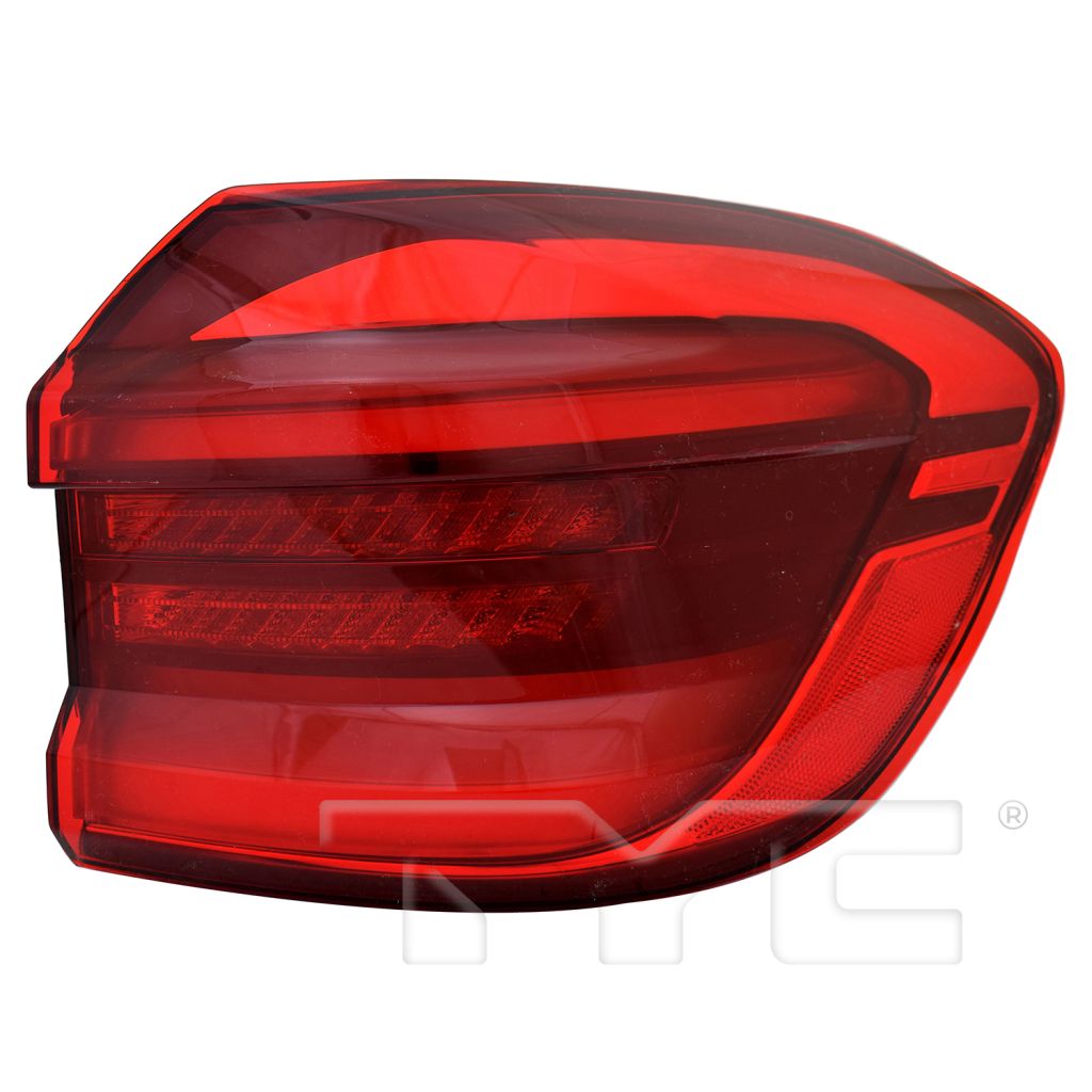 BMW BMW X3 TAIL LAMP ASSY RIGHT (Passenger Side) (OUTER)(LED)(W/ADAPTIVE HEAD LAMP)(WO/LOGO) OEM#63219853374 2018-2021 PL#BM2805136