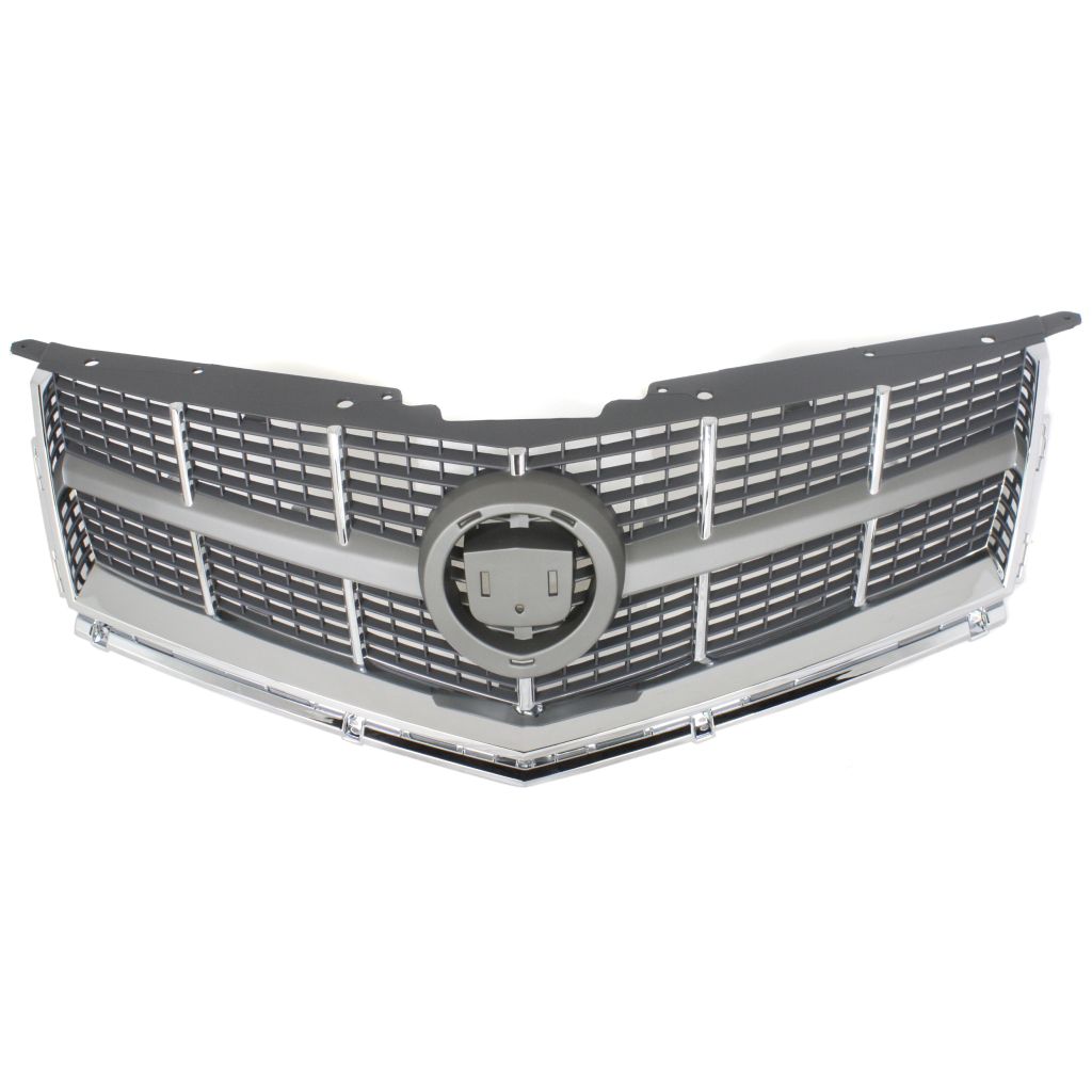 CADILLAC SRX GRILLE UPPER CHR/ARG/GRAY OEM#25778321 2010-2012 PL#GM1200629