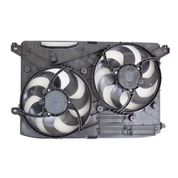 LINCOLN MKZ RADIATOR & A/C FAN ASSEMBLY (DUAL FAN) (TO 10-5-15) OEM#DG9Z8C607C 2013-2016 PL#FO3115208